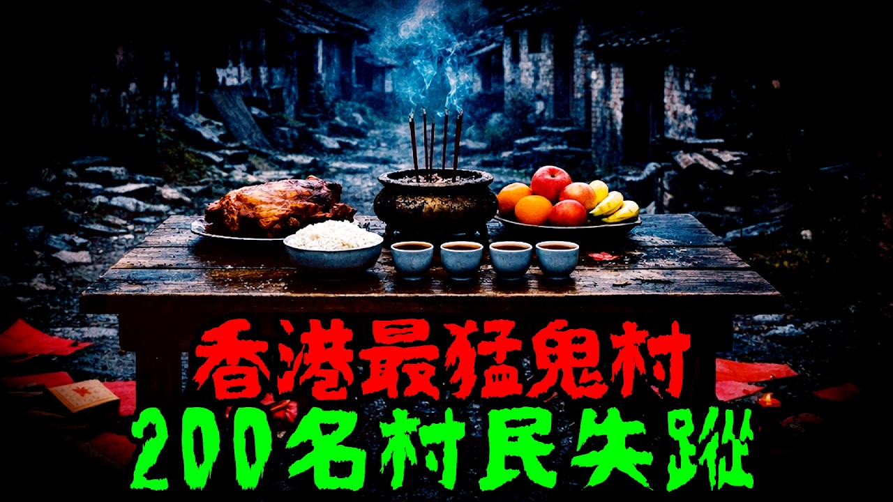 香港猛鬼村鎖羅盆 200名村民失蹤 登山客跪地姿勢身亡 山中磁場異常指南針失靈迷路 參加太平清醮發現滅村 詭異都市傳說