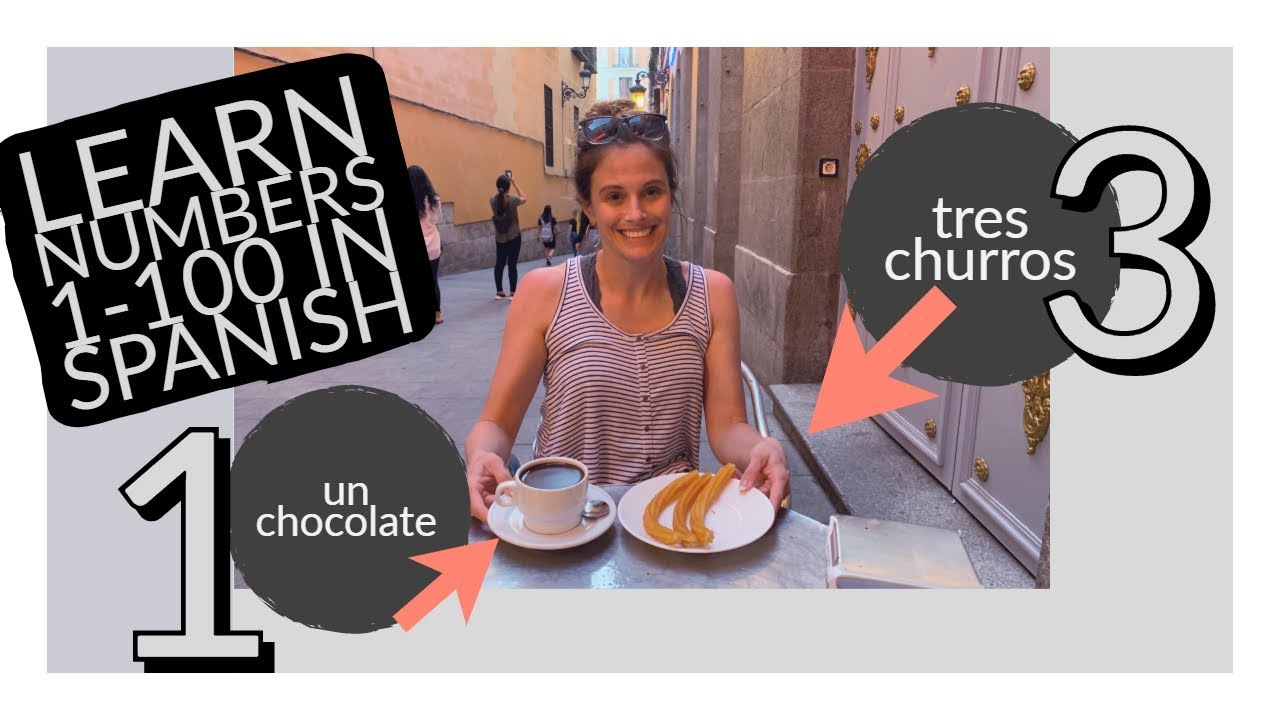 Learn Spanish Numbers 1-100, Pronunciation AND Spelling, Los Números 1 a 100 en Español