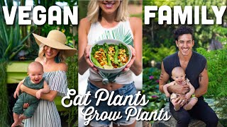 What We Eat In A Day + House Plant Tour | Vegan Family