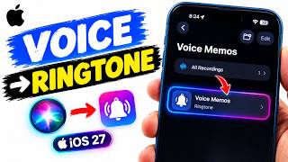 How to Make a Voice Memo Your Ringtone on iPhone  | iOS 27 screenshot 2