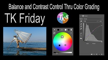 TK8 PLUGIN for PHOTOSHOP: Balance and Contrast Control Thru Color Grading (PRACTICE IMAGES Included)