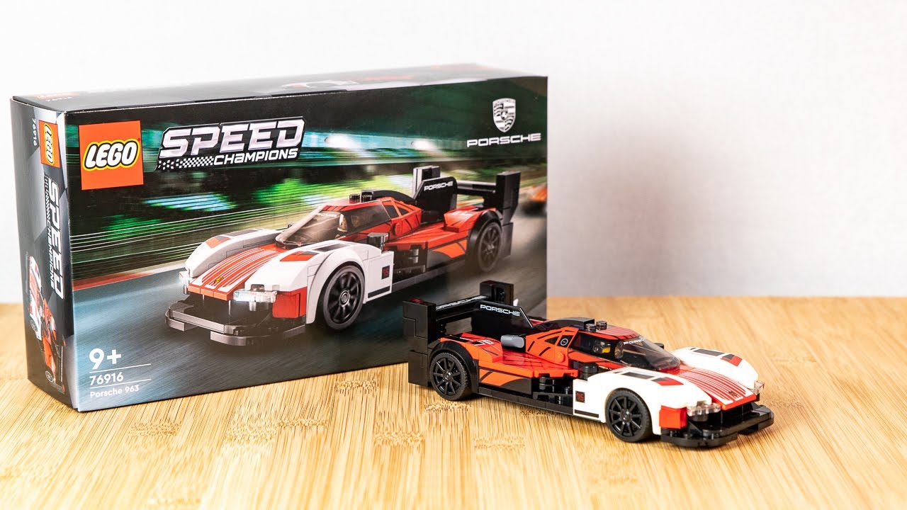 LEGO Porsche 963 LMH Speed Build
