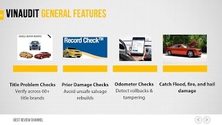 vinaudit review with pors and cons - Vehicle history reports service