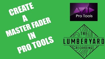 Pro Tools Tutorial : How to Create a Master Fader