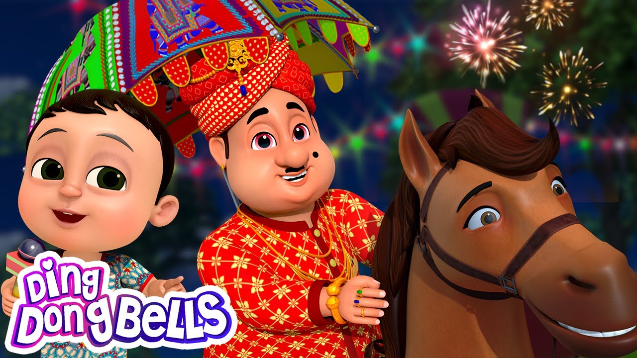 Lalaji Ki Nikli Barat | लाला जी की निकली बारात | Funny Hindi Kids Poem | Ding Dong Bells