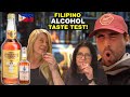 Canadians Taste Filipino Alcohol for the First Time!!  (Tanduay, Fundador, Fighter Wine)