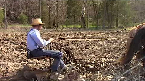 Horse drawn Plowing with Titus Morris in Kentucky