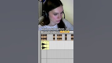 yes im a girl producer. yes I make girly beats #abletonproducer #producer