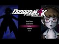 Danganronpa 4K– Full Title & Menu Screen (Game)