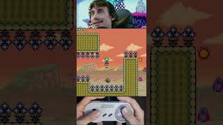 How MIND BENDING Super Mario Kaizo Can Be #shorts