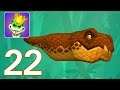 Snake Rivals-(Gameplay 22)-SERPIENTESAURIO Nueva Serpiente