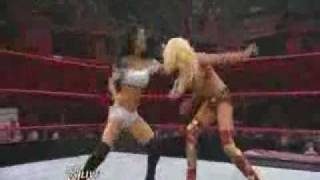 Wwe Divas 7 Chdanionship  Wwe Raw 2222010 Maryse Vs Gail