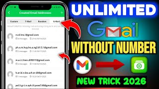 Unlimited Gmail Account Without Phone Verification | Unlimited Gmail Create Method 2025 Create Gmail
