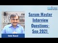 Scrum Master Interview Questions Series | Scrum Master Interview Experience