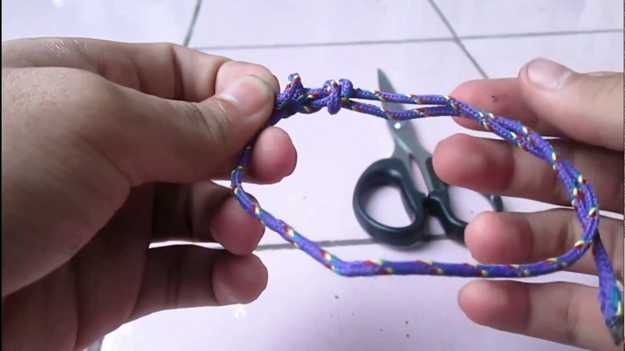 Cara membuat gelang  dari  tali  prusik  YouTube