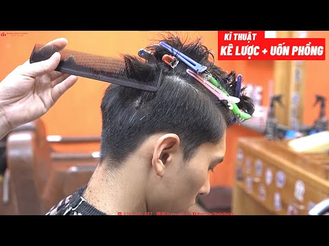 Video TB3 | Hướng dẫn kĩ thuật KÊ LƯỢC + UỐN PHỒNG kiểu tóc... - youtube