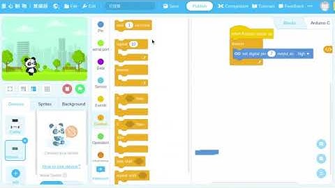 Scratch for Arduino | Scratch, mBlock & mLink + uploaded sketch