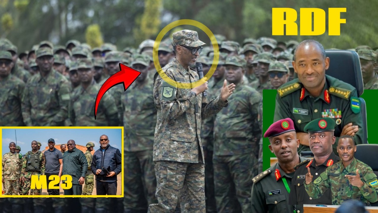 🚨RDF YAFATIWE IBIHANO NA AMERICA ABA GENERAL 4 BAHANWE U RWANDA RURASHINSHWA GUTERA INKUNGA M23