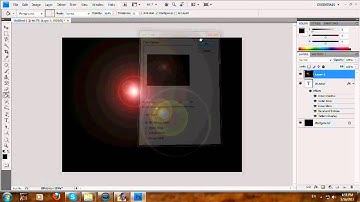 Photoshop CS4 Tutorial: Light and Lens Flare effects