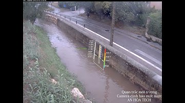 Camera cảnh báo mực nước, quan trắc môi trường thông minh