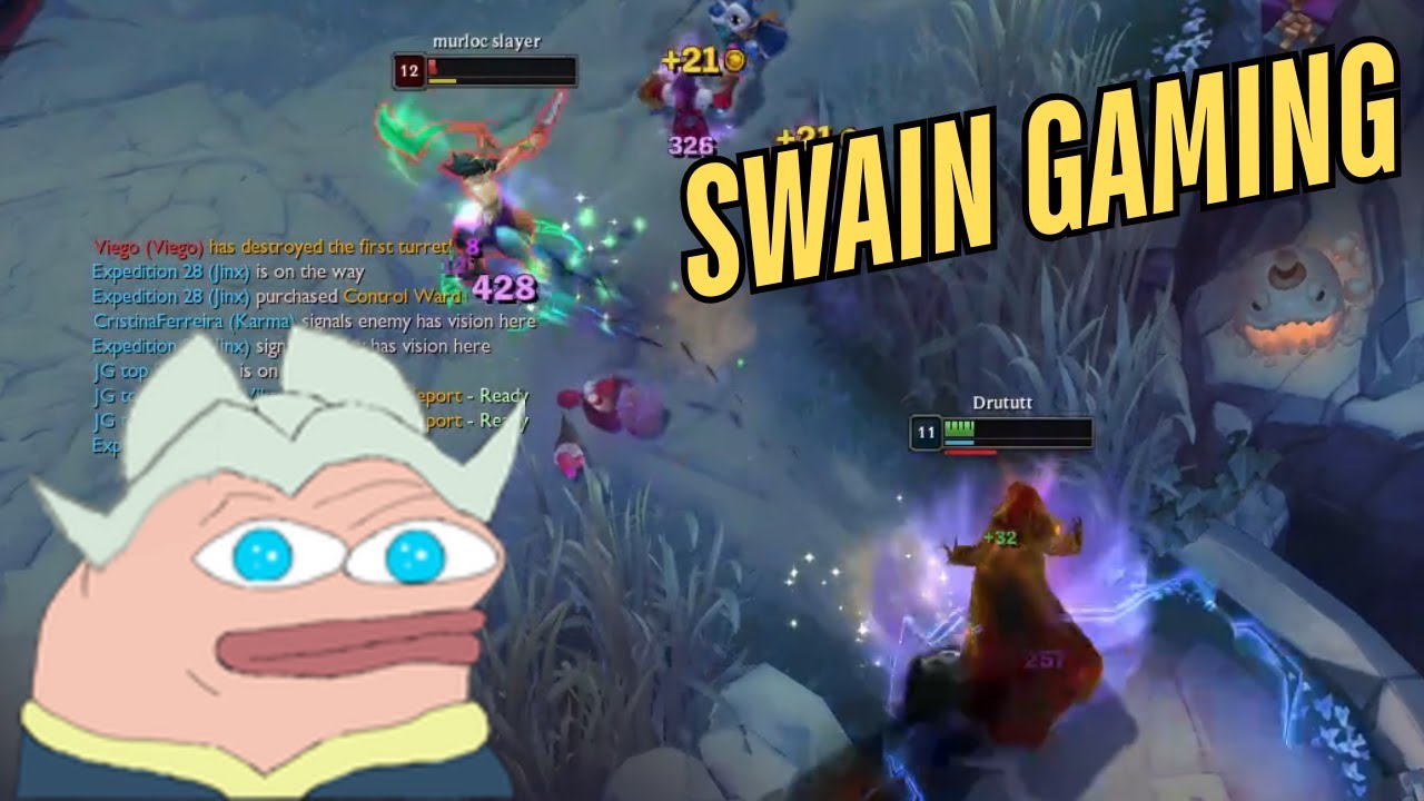 PICKING SWAIN INTO LUCIAN NAMI + AKALI | DRUTUTT
