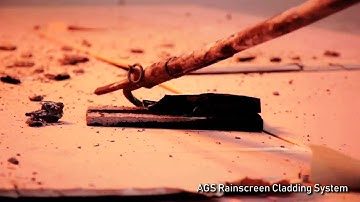 AGS Rainscreen cladding system fire test