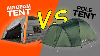 Air Beam vs Pole Tents | CRUA