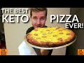 The BEST Keto Pizza Base Recipe ever! An Amazing Keto Pizza Deep Dish, NO MORE cauliflower pizza!
