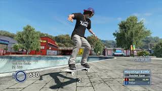 Skate 3 - Battle of Haystings Three trick Record + consistency clip