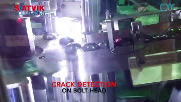 Eddy Current Based Bolt Head Crack Detection