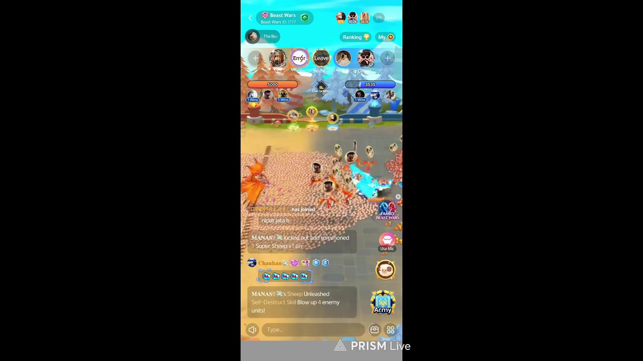 BEAST WARS | LIVE MATCHES OF BEAST WARS DAY 2 | WE PLAY