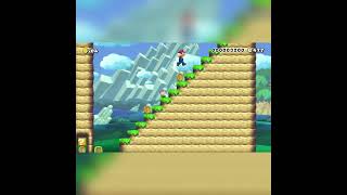 Stairway to Heaven by QAZ #shorts 🍄Super Mario Maker 1 ✹Wii U✹ No Commentary #duy