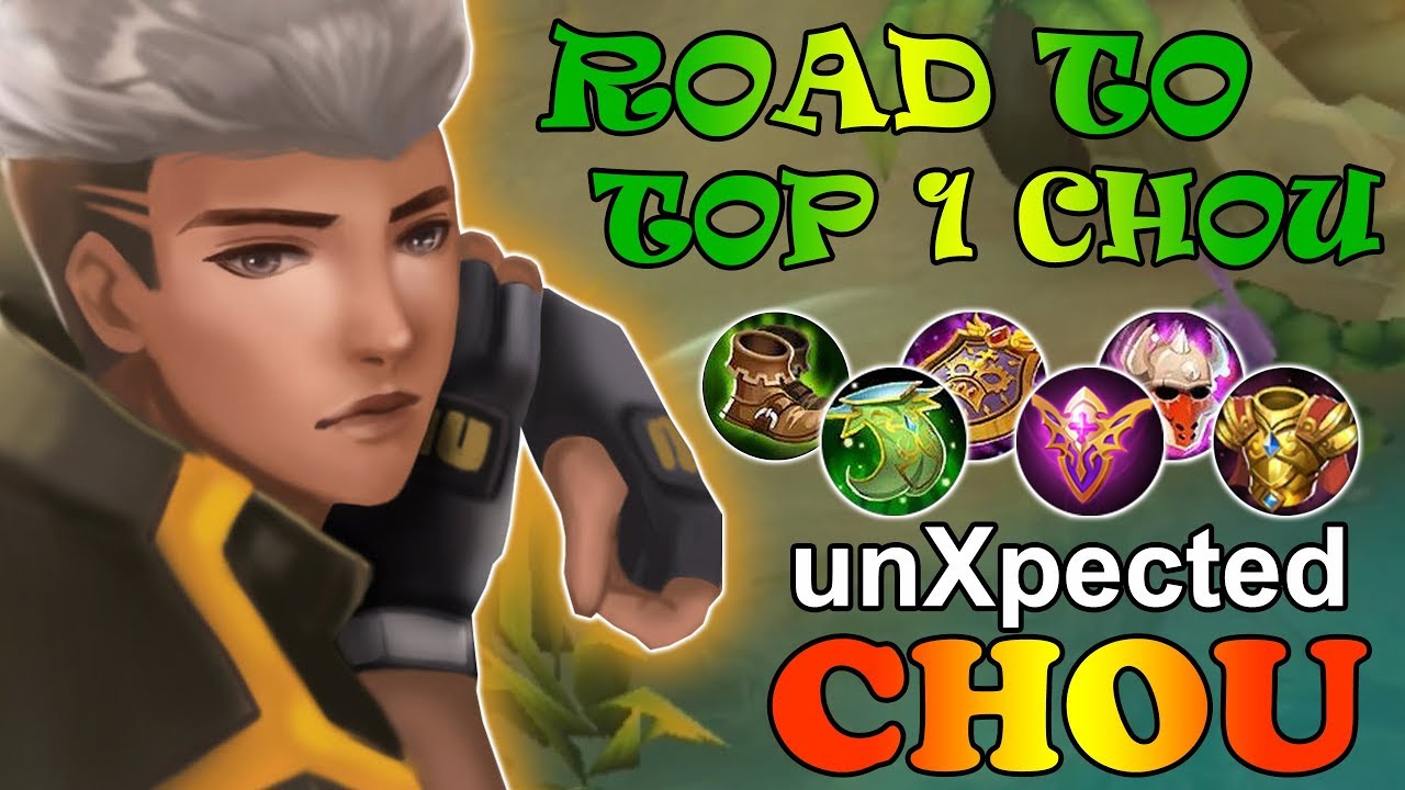Road to Top 1 Chou! [unXpected] Rank 46 Global Chou Gameplay Mobile ...