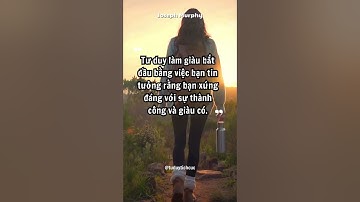 Top Câu Nói Hay: Tư Duy Làm Giàu Không Phụ Thuộc Lương Tháng | Tư Duy Tích Cực #shorts