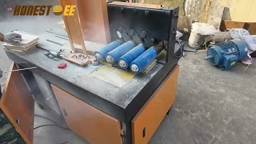 How to Use HonestBee Bee Frame Making Machine: Side Bar Slicer