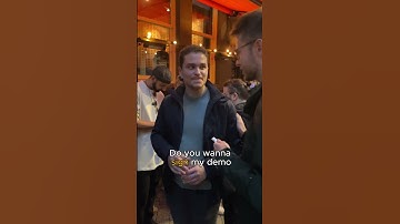 POV: bringing a USB of music to ADE to see if any labels want to sign me 😂 #ade #producer