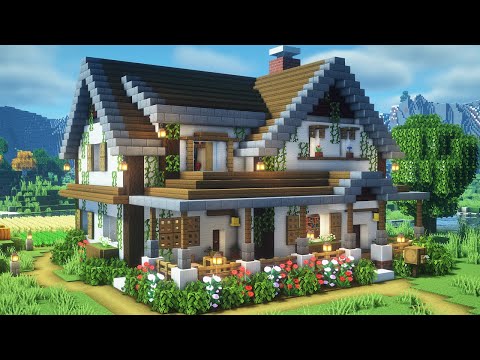 Fedo on X: A modern survival house in Minecraft Tutorial: https