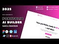 Build a Full Stack SASS AI Portfolio Builder with React, Nextjs, TypeScript in 2025 - Frontend