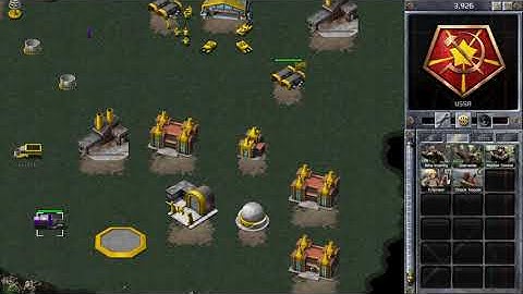 C&C Red Alert Remastered 4v4 MULTIPLAYER Gameplay (No Commentary)