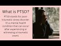 PTSD|post traumatic stress disorder |symptoms and treatment| #disorder #mentaldisorders #PTSD