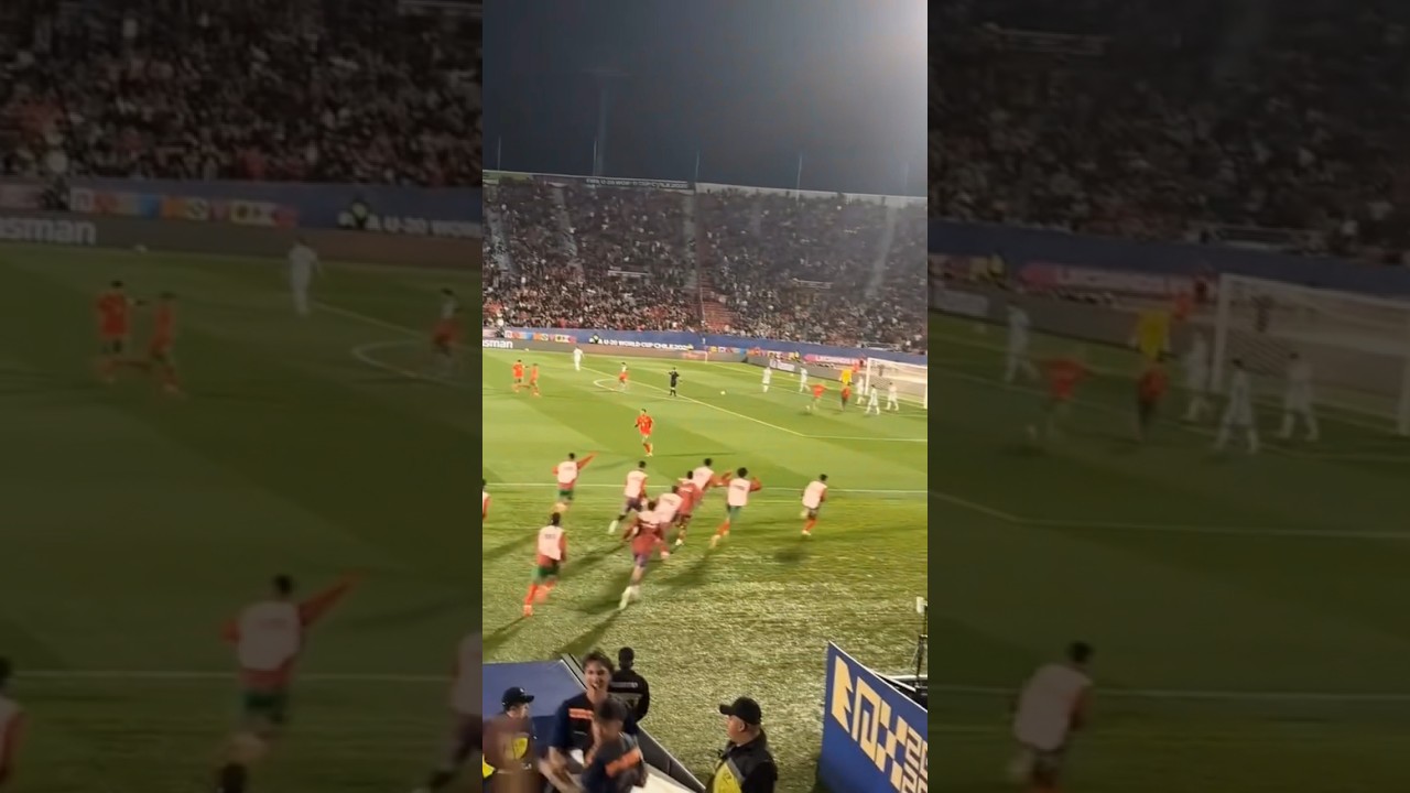 Yassir Zabiri second goal against Argentina vs Morocco U20 Worldcup Final 