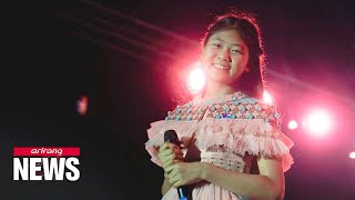Singing hope for Myanmar: 13-year-old refugee becomes singer in S. Korea