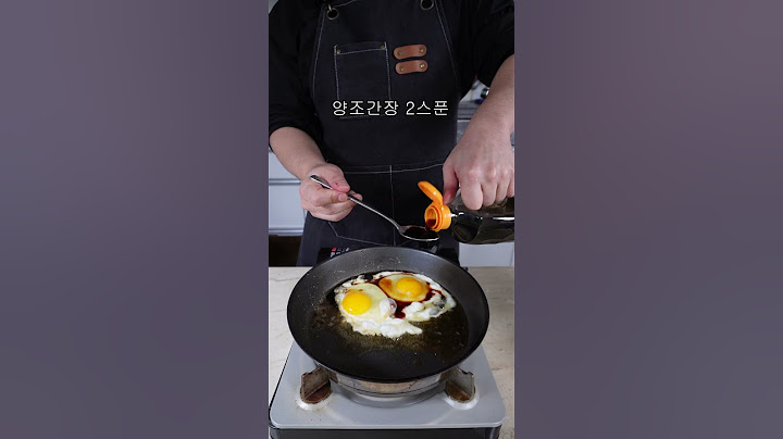 양심없는 놈... #간장계란밥
