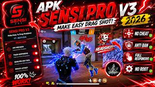 TOOLS VIRAL 100% WORK‼️APLIKASI SENSI PRO V3 | CARA MUDAH HEADSHOT DI FREE FIRE - 100% AMAN NO BAN