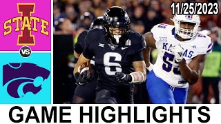 Iowa State vs Kansas State [FULL GAME] WEEK 13 | NCAAF Highlights 2023
