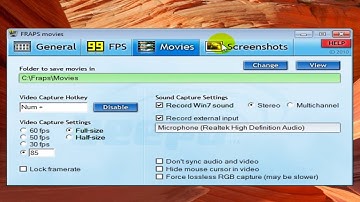 How to configure fraps for maximum gaming performance