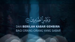 Surah Al Baqarah Ayat 155 - 157 Beserta Arti