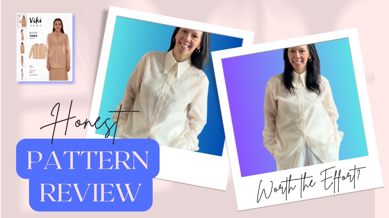 Стоит ли покупать блузку Yara от VikiSews? Честный обзор выкройки.