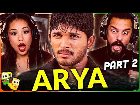 Part 2 - ARYA Movie Reaction! | Allu Arjun | Anu Mehta | Siva Balaji