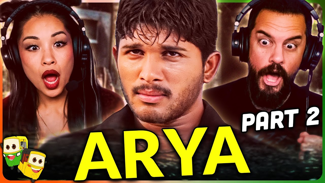 Part 2 - ARYA Movie Reaction! | Allu Arjun | Anu Mehta | Siva Balaji